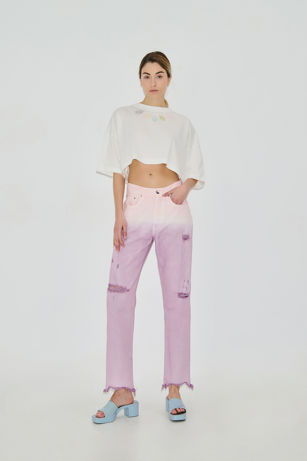 AMY TIE-DYE JEANS