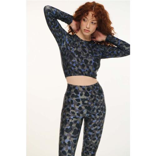 Γυναικείο Εμπριμέ Crop Top - LEOPARD