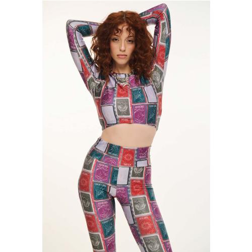 Γυναικείο Εμπριμέ Crop Top - TARROT